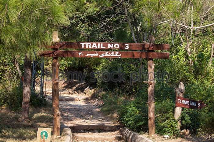 Margalla Hills National Park Hiking Trail Number 3 Islamabad Pakistan